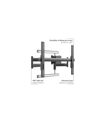 EDBAK Wall mount Heavy Duty Swing Arm 42-98"