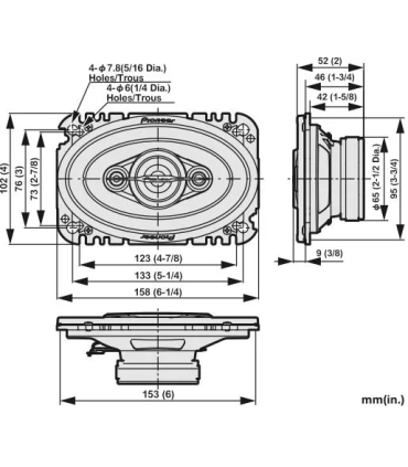Pioneer TS-A4671F