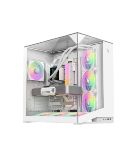 Gamemax Case NEX C56 VC WH ATX