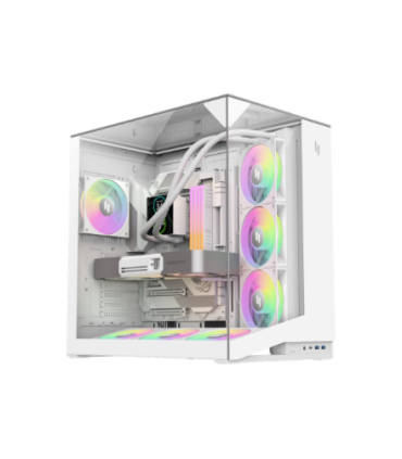 Gamemax Case NEX C56 VC WH ATX