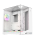 Gamemax Case NEX C56 VC WH ATX