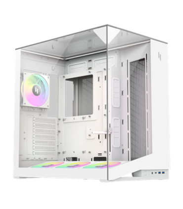 Gamemax Case NEX C56 VC WH ATX