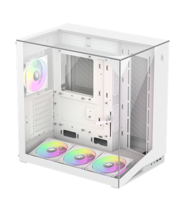 Gamemax Case NEX C56 VC WH ATX