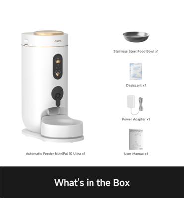 MOVA NutriPal 10 Ultra Smart Automatic Pet Feeder 4 L