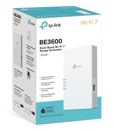 TP-LINK WRL RANGE EXTENDER 3600MBPS/DUAL BAND RE220BE 