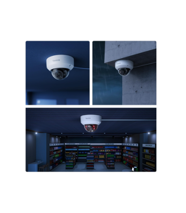 Reolink | 4K IK10 Vandal-Proof PoE Camera with 5X Optical Zoom | RP-PCV8MZ | Dome | 8 MP | F2.7-13.5mm/F1.6 | IP67 | H.265/H.264