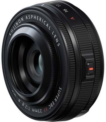 Fujifilm Fujinon XF 23mm f/2.8 R WR objektiiv, must
