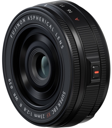 Fujifilm Fujinon XF 23mm f/2.8 R WR objektiiv, must