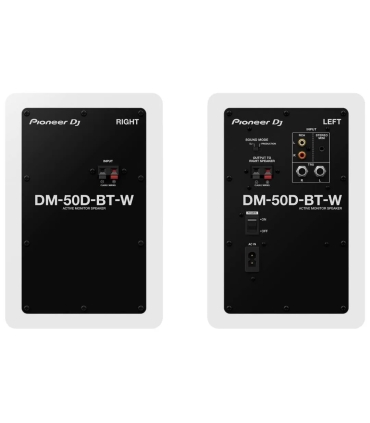 Pioneer DJ – DM-50D-BT monitorikõlarid (valged)