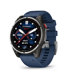 Garmin quatix 8 Pro Smartwatch, 47 mm, AMOLED Marine GPS, Sinine