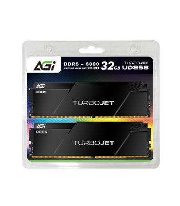 AGI Technology MEMORY DIMM 32GB DDR5-6000/KIT2 AGI6AWT16UD858-DR