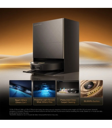 Dreame X60 ULTRA Complete RLX87DE-BK Wet & Dry, must