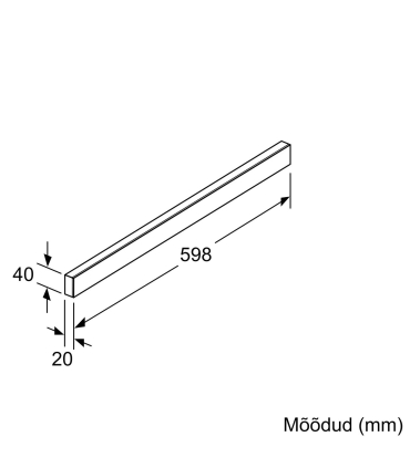 Bosch DSZ4686 liistkäepide