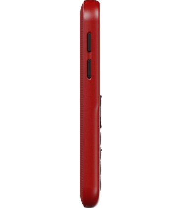 Doro E10 4G punane nuputelefon koos laadimisalusega