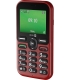 Doro E10 4G punane nuputelefon koos laadimisalusega
