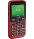 Doro E10 4G punane nuputelefon koos laadimisalusega