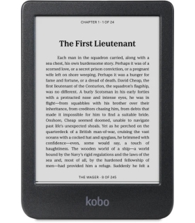 Kobo e-luger Clara BW 6" 16GB, must