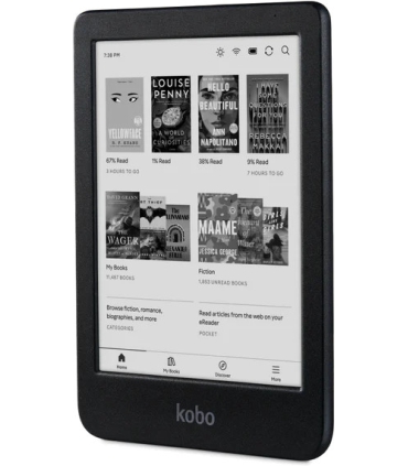 Kobo e-luger Clara BW 6" 16GB, must