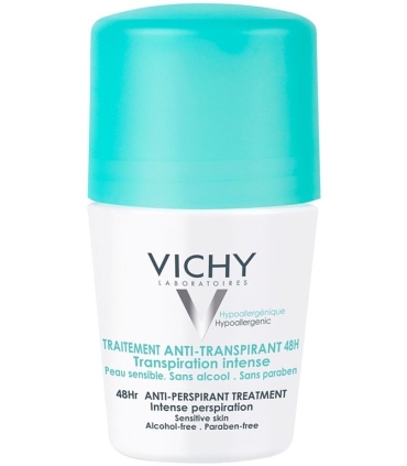 Vichy 48h Roll-on Anti-Perspirant Deodorant (50mL) Sensitive Skin