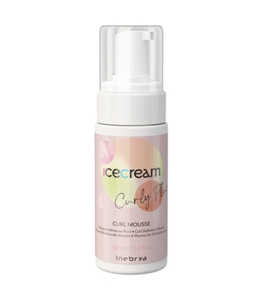 Inebrya Ice Cream Curly Plus Curl Mousse (150mL)