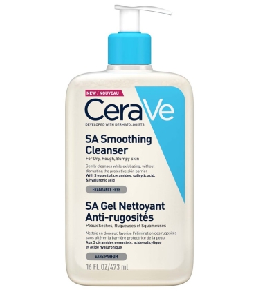 CeraVe SA Smoothing Cleanser (473mL)