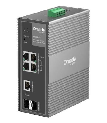 TP-LINK Switch  Switch type Managed Rack mounting Yes 4xRJ-45 ports RJ-45 Ports Type Gigabit Ethernet (10/100/1000) 1xCombo SFP 