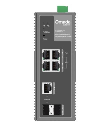 TP-LINK Switch  Switch type Managed Rack mounting Yes 4xRJ-45 ports RJ-45 Ports Type Gigabit Ethernet (10/100/1000) 1xCombo SFP 