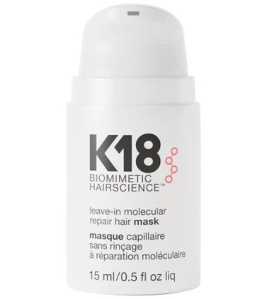 K18 Biomimetic Hairscience Leave-In Molecular Repair Hair Mask (15mL)