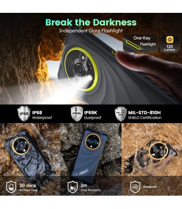 Ulefone Armor X31 128GB, oranž