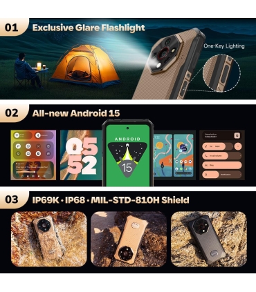 Ulefone Armor X16 128GB, beež