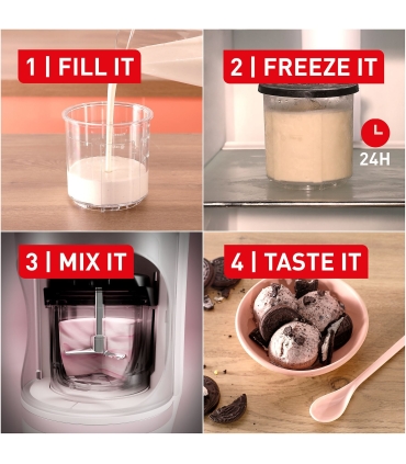 Tefal IG602A Dolci jäätisemasin 10-ühes, beež