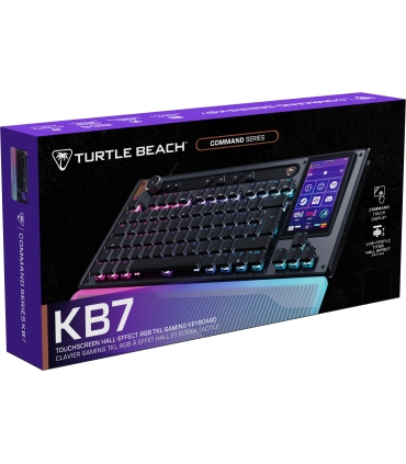 Turtle Beach klaviatuur Command KB7 TKL Nordic, must
