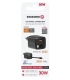 Swissten Slidecharge reisilaadija sissehitatud kaabliga+ USB A PD 30W must