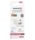 Swissten Slidecharge reisilaadija sissehitatud kaabliga+ USB A PD 30W valge