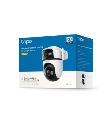 TP-LINK | Dual Lens Security Wi-Fi Camera | Tapo C545D | Dome | 3 MP | 6mm | IP66 | H.264 | MicroSD, up to 512 GB