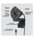 LOGITECH CAMERA WEBCAM BRIO 305/GRAPHITE 960-001469 