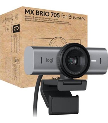 LOGITECH CAMERA WEBCAM MX BRIO 705 4K/GRAPHITE 960-001530 