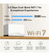 Mercusys | BE3600 Whole Home Mesh Wi-Fi 7 System | Halo H27BE (2-pack) | 802.11ax | Ethernet LAN (RJ-45) ports 1 | Mesh Support 
