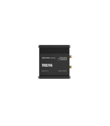 Teltonika | Industrial 4G IoT Gateway | TRB246 | 10/100 Mbit/s | Ethernet LAN (RJ-45) ports 1 | Mesh Support No | MU-MiMO No | 4
