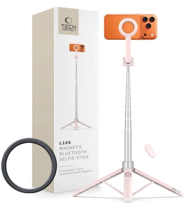 Tech-Protect statiiv-käsistatiiv L10S, roosa