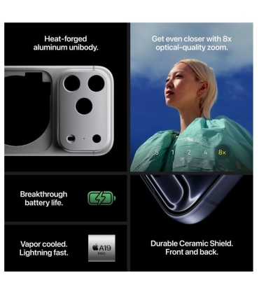 Apple iPhone 17 Pro Max 256GB, hõbedane