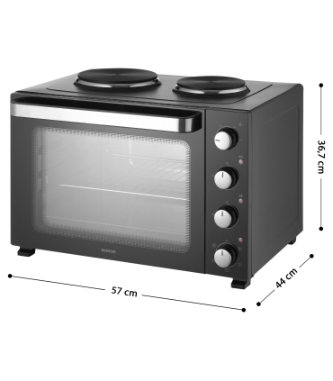 Sencor SEO4800BK lauaahi 2 keedualaga, must 48 l