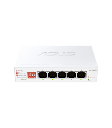 Asus | QG-U1050 | Switch, 5-port | Unmanaged | Desktop