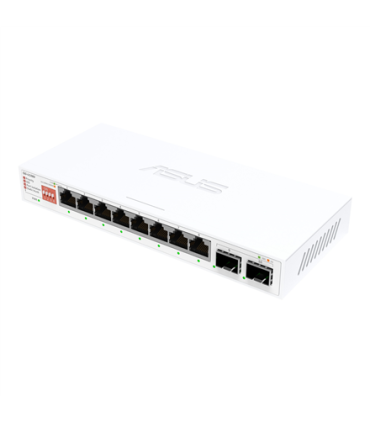 Asus | QG-U1080 | 8-Port 2.5G and 2-Port 10G SFP+ Switch | Unmanaged | Desktop | SFP+ ports quantity 2 x 10G SFP+ ports