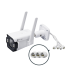 TP-LINK InSight S345-4G | VIGI Outdoor Full-Color 4G Network Camera | Bullet | 4 MP | 4mm | IP66 | H.265+ | MicroSD, up to 512 G