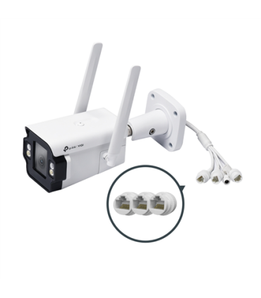 TP-LINK InSight S345-4G | VIGI Outdoor Full-Color 4G Network Camera | Bullet | 4 MP | 4mm | IP66 | H.265+ | MicroSD, up to 512 G