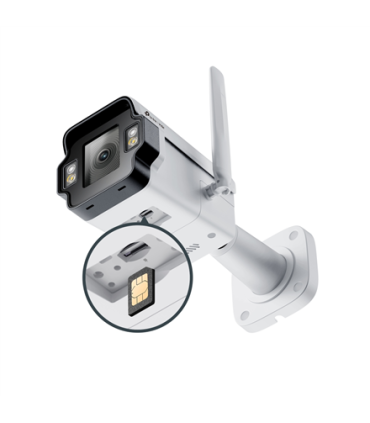 TP-LINK InSight S345-4G | VIGI Outdoor Full-Color 4G Network Camera | Bullet | 4 MP | 4mm | IP66 | H.265+ | MicroSD, up to 512 G