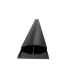 MB Cable Cover SS Black 75mm 1600mm