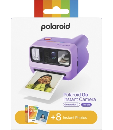 Polaroid Go Gen 3, lilla + Film (8 fotot)