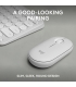 LOGITECH KEYBOARD +MOUSE COMBO PEBBLE 2/WHITE 920-012240
